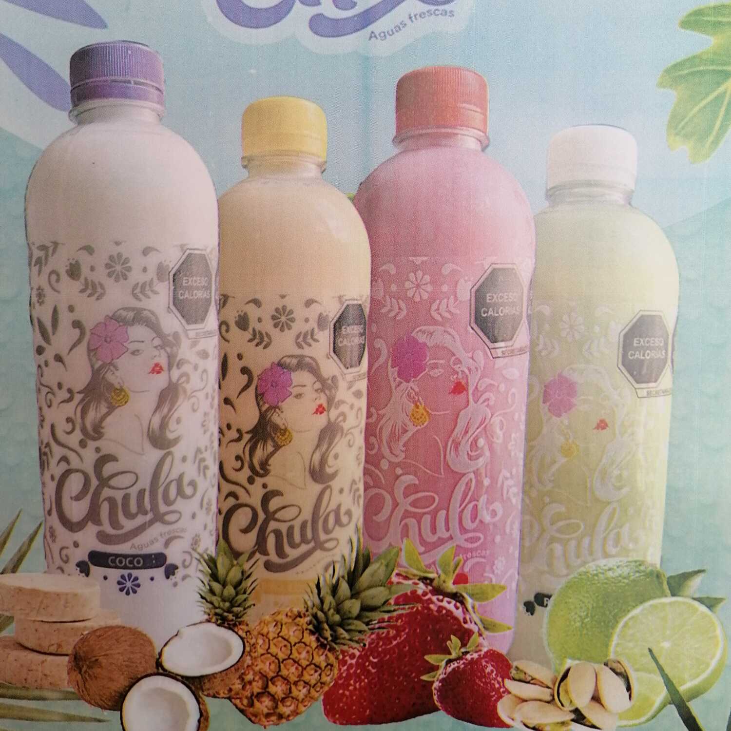 Agua Limon con Pepino y Chia 500ml