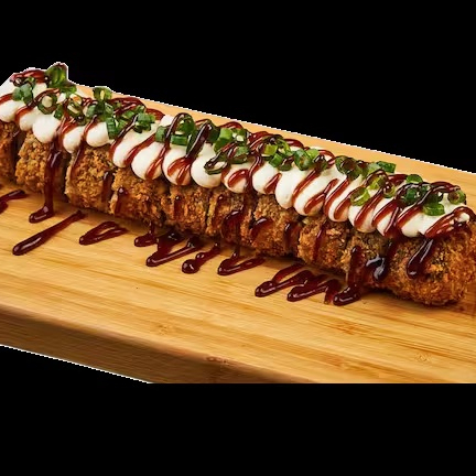 10 HOT DE SALMÃO GRELHADO COM TERIYAKI E CREAMCHEESE * PROMOÇÃO