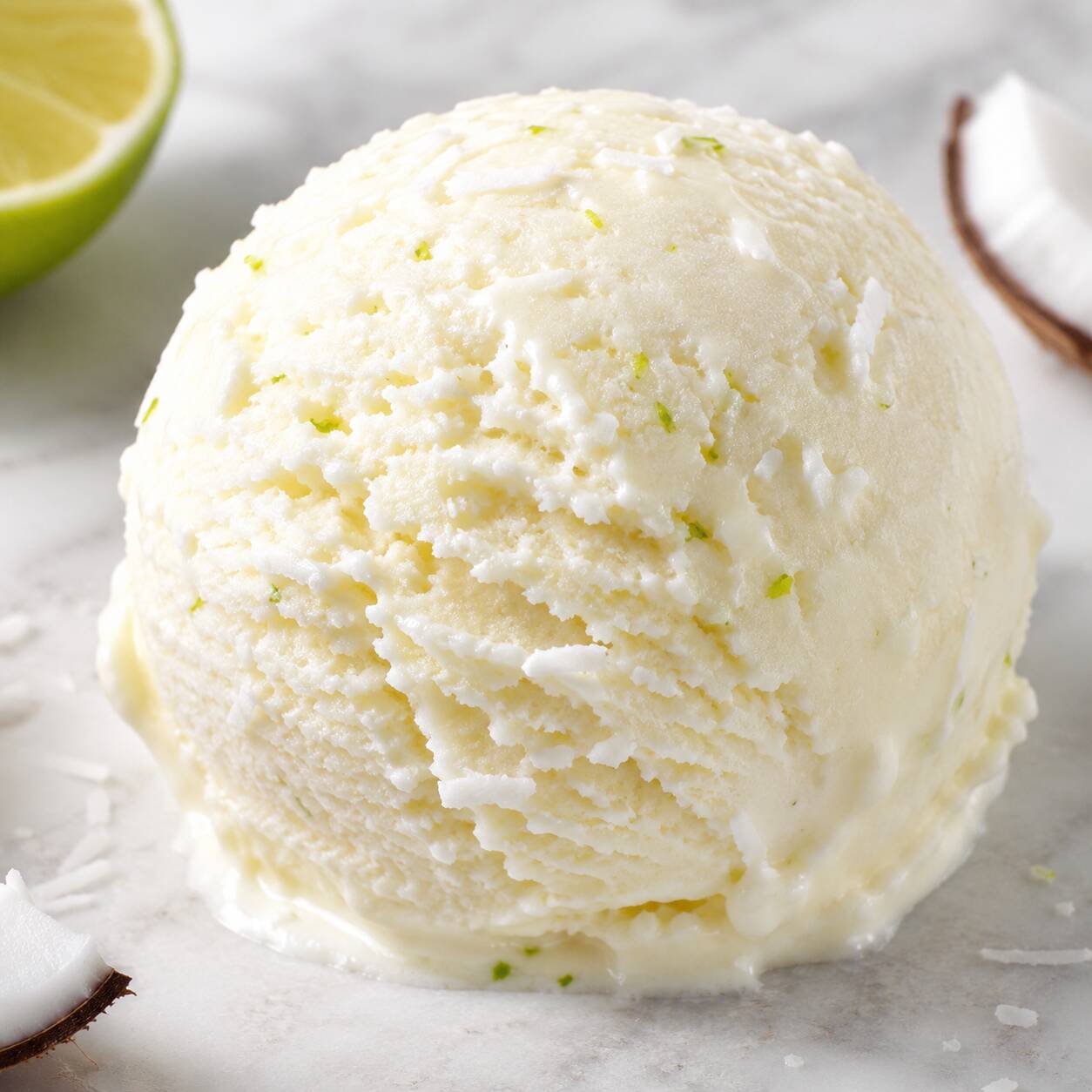 Helado de Limonada de Coco