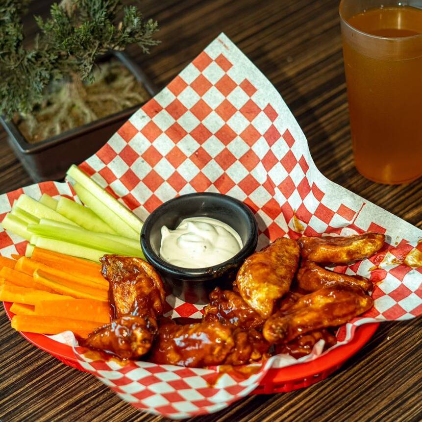 Alitas BBQ 12 pzas