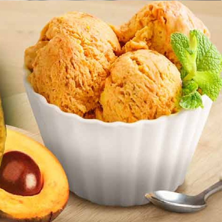 Helado de Lúcuma