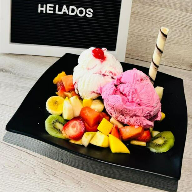 Ensalada con Helado
