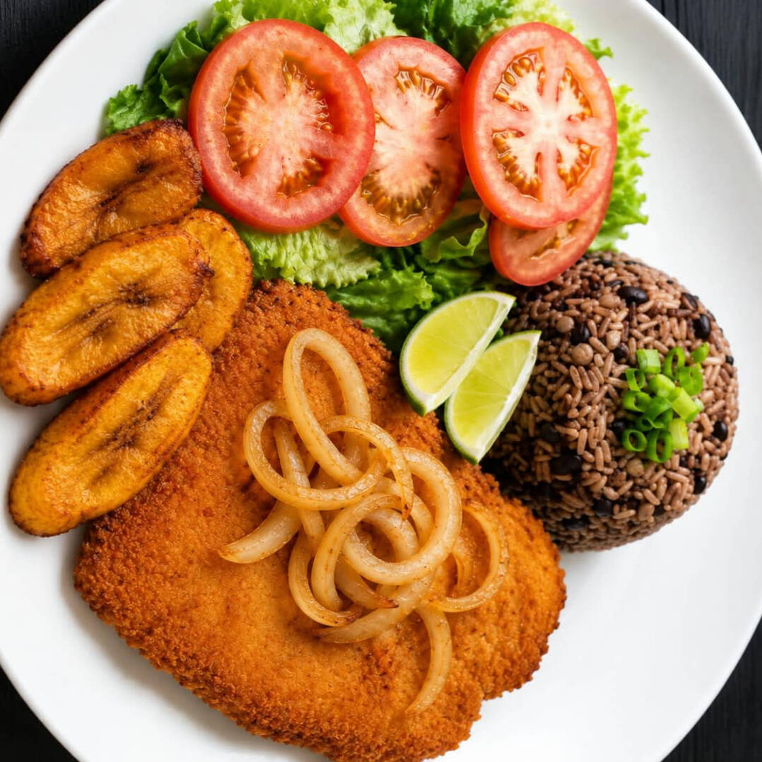 🍗 Milanesa de pollo estilo cubano 🇨🇺 Deliciosa