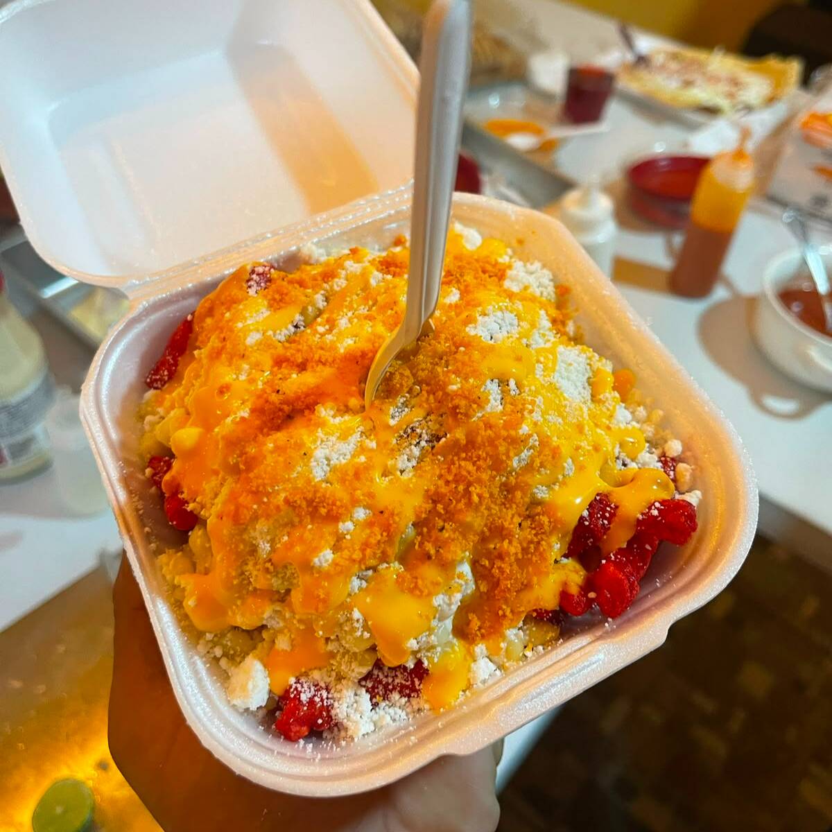 Sabritas con elote