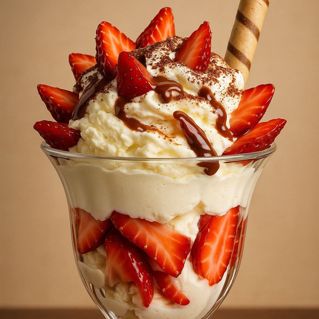 Fresas con Crema