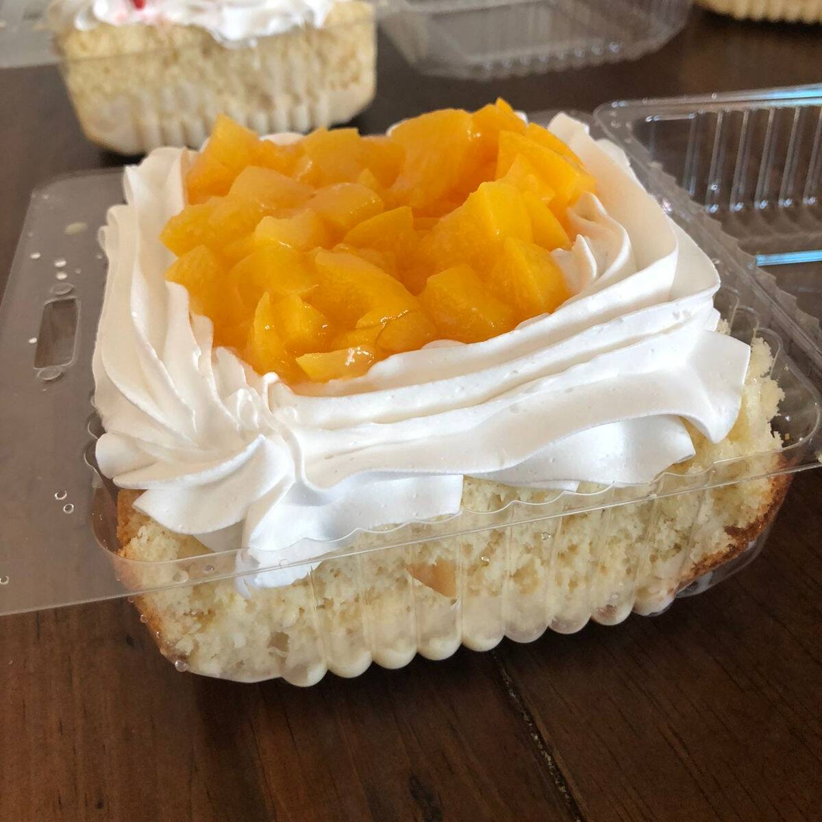 Pastel 3 leches durazno