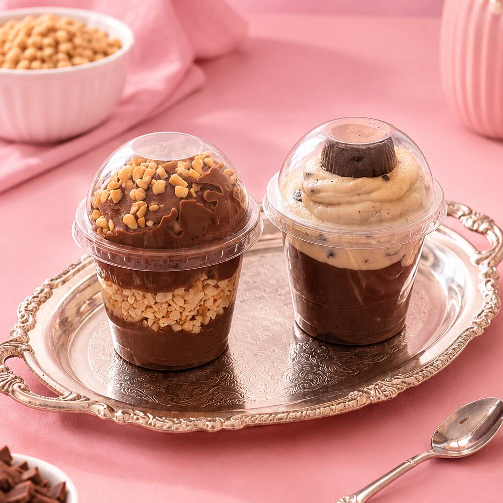 Combo 2 Mini Copinhos da Felicidade -60ML Ferrero e Oreo