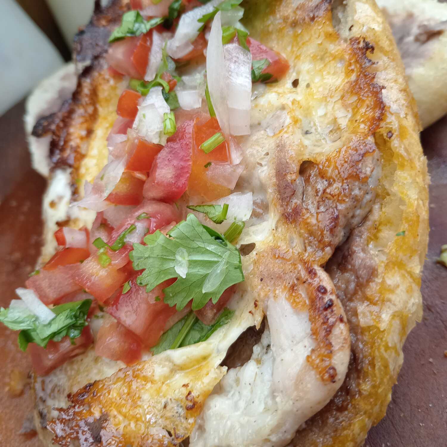 Molletes con Arrachera 4 pzas