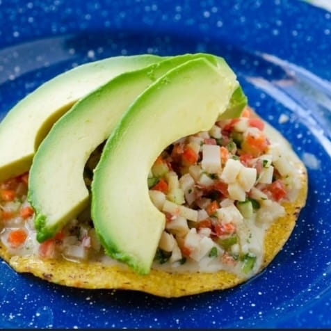 Tostada de Marlin