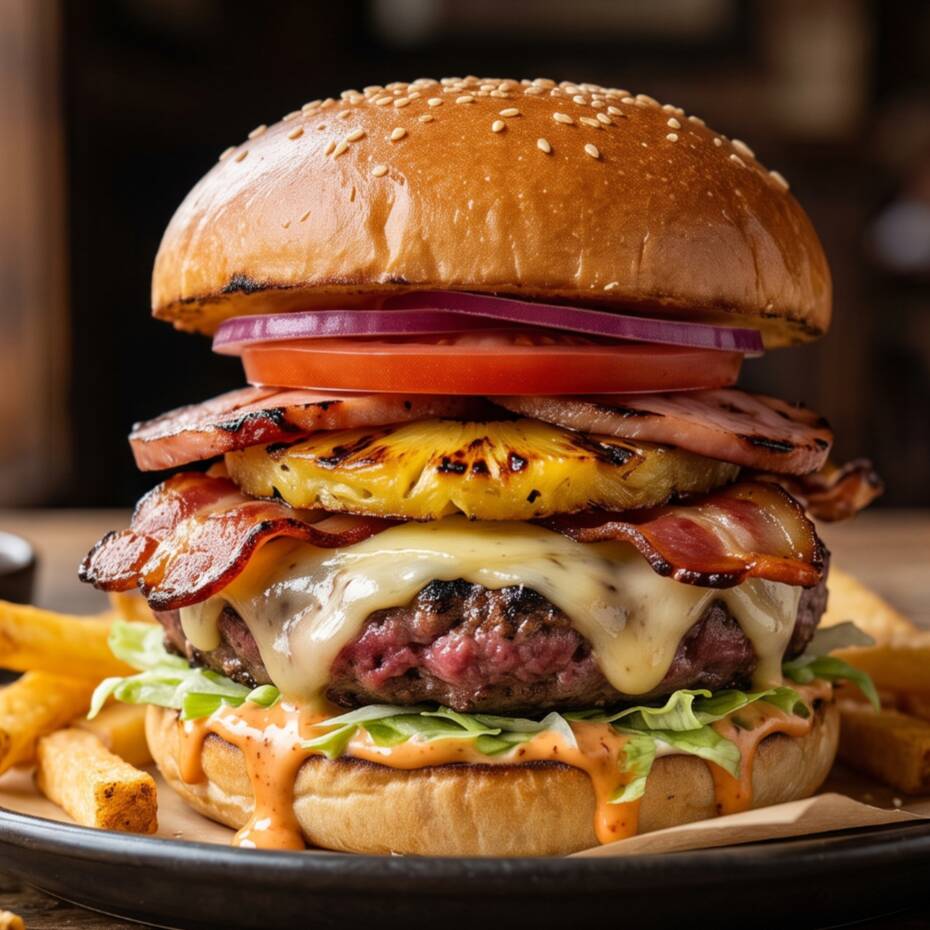 Hamburguesa Parota