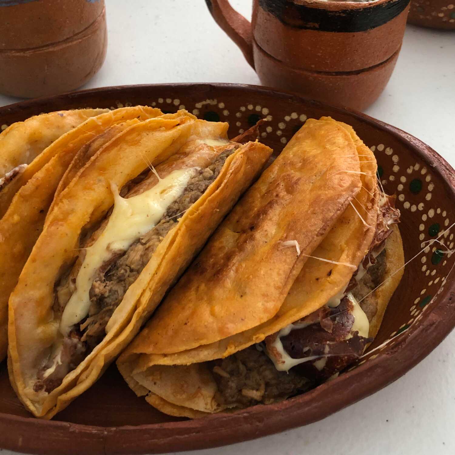 Paquete Tacos Barbacoa con Queso (3)