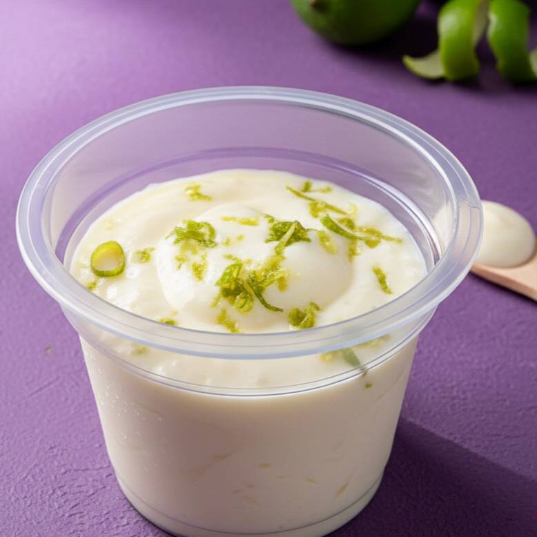 Refrescante, leve e super cremosa. O equilíbrio perfeito entre o doce e o azedinho do limão. Serve até 1 pessoa (Aprox. 140ml)