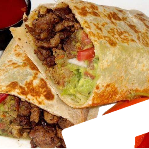 BURRITODE MILANESA CON QUESO