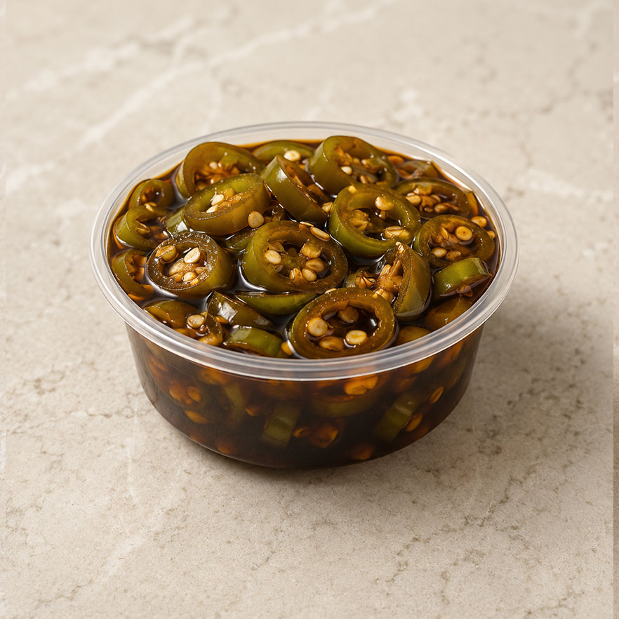 Salsa Soya con chiles