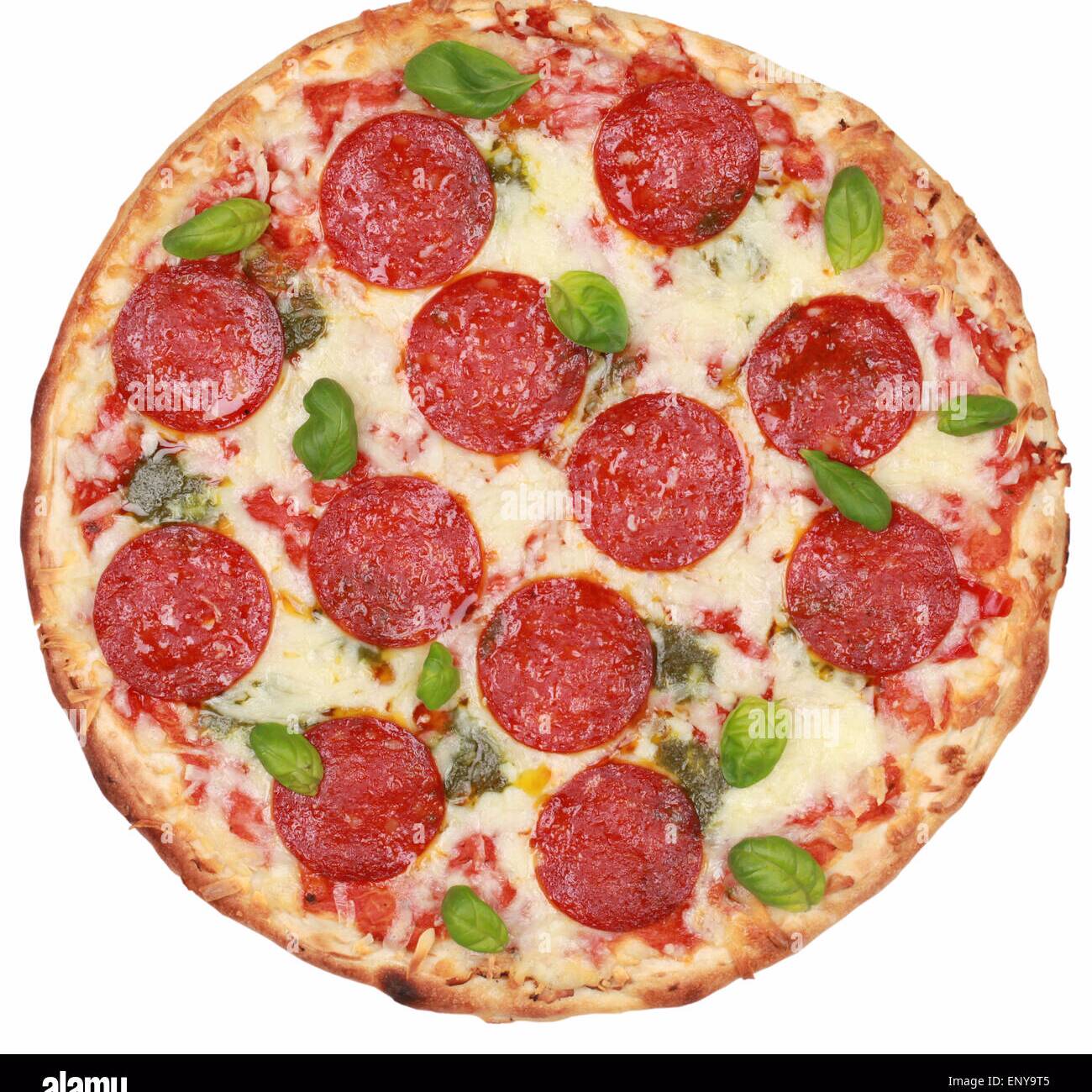 Pizza Salame Familiar