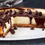 pay de queso con chocolate