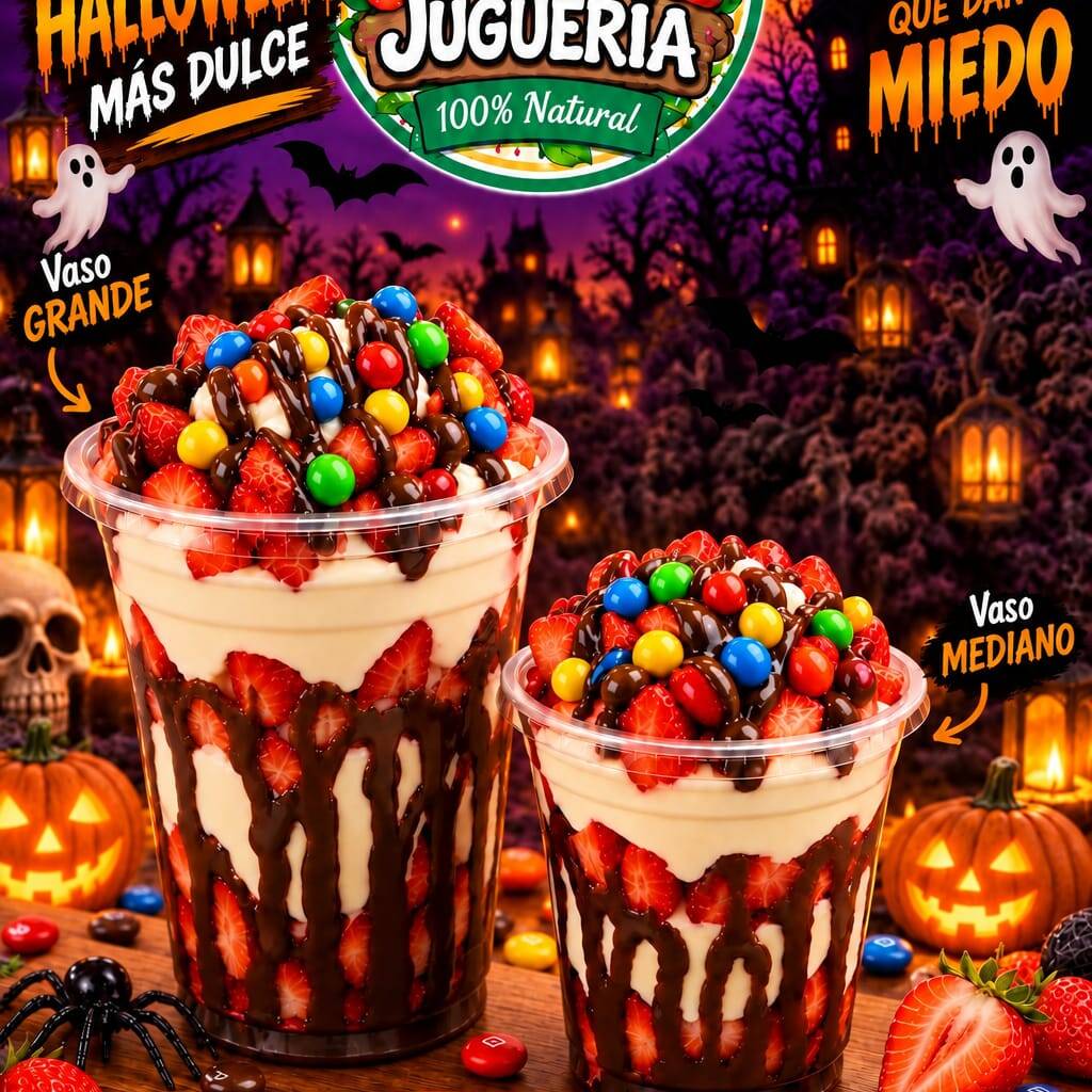 FRESAS CON CREMA DUO