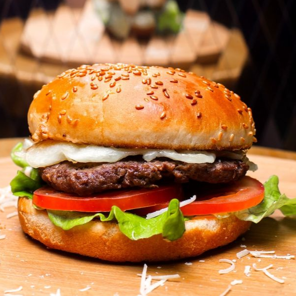 Hamburguesa con Queso Oaxaca