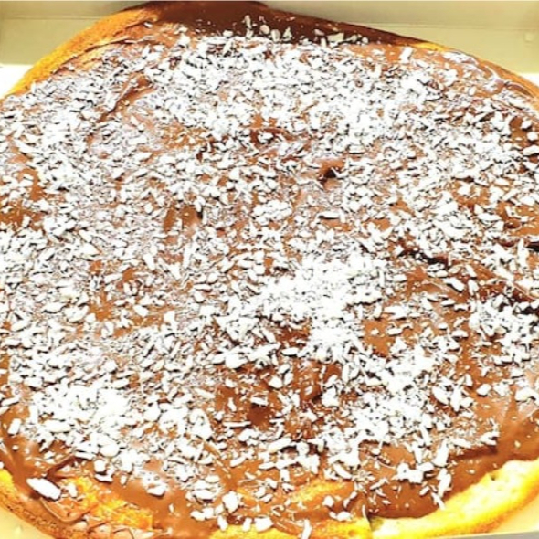 Chocolate e coco ralado