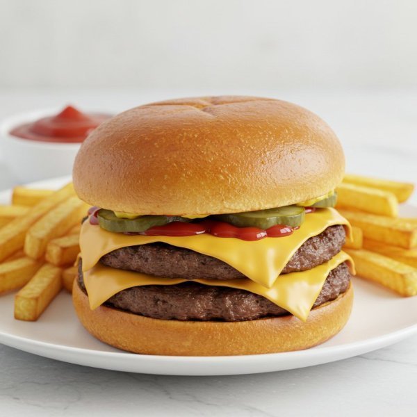 Burger Especial + Papas
