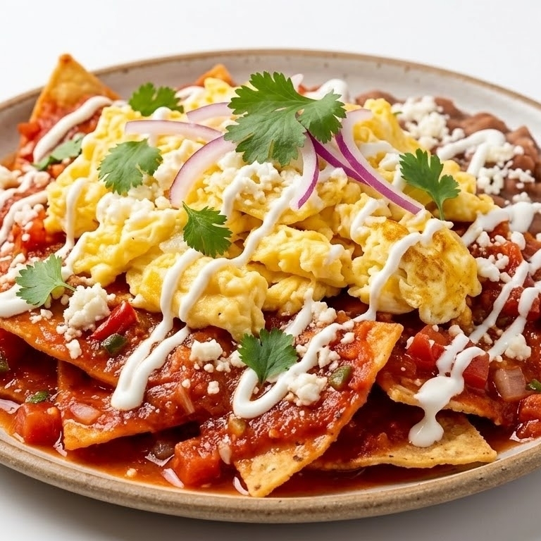 Chilaquiles con Huevo