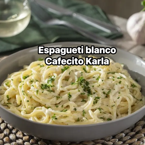 Espagueti blanco