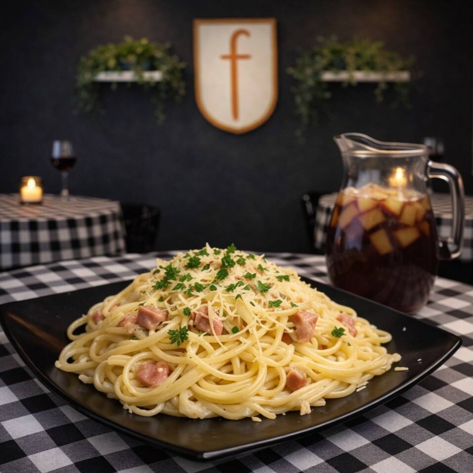 Espagueti a la Carbonara