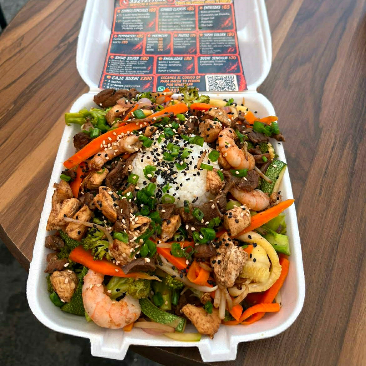 Teppanyaki Mixto