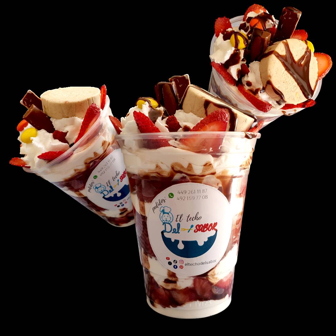 Fresas con Crema Altas Especiales