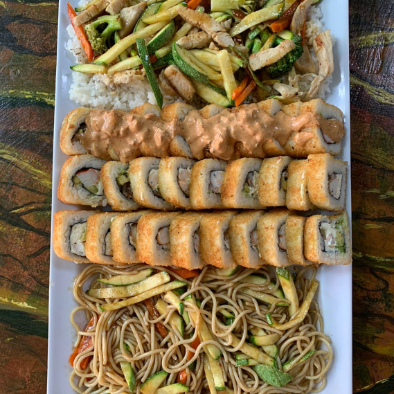 Charola de Sushi para 4 Personas