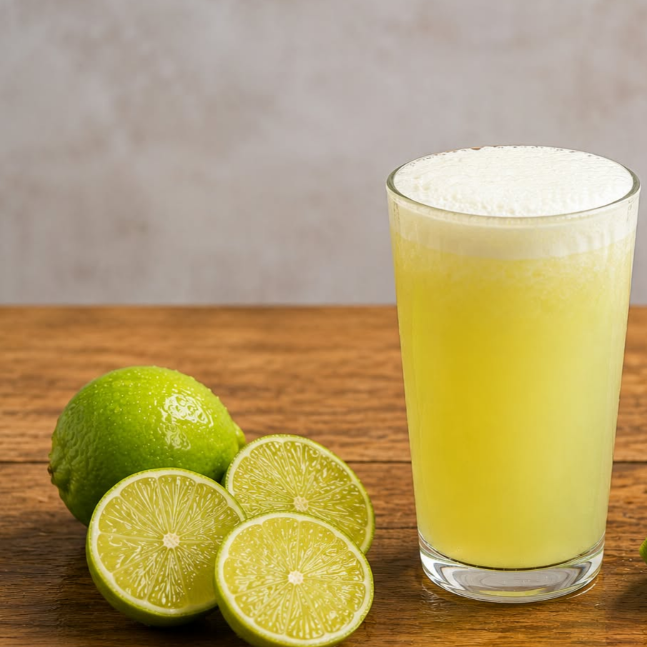 Refrescante e cítrico, com aquele azedinho delicioso que combina perfeitamente com um pastel quentinho.