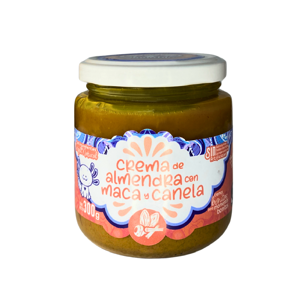Crema de Almendra con Maca y Canela