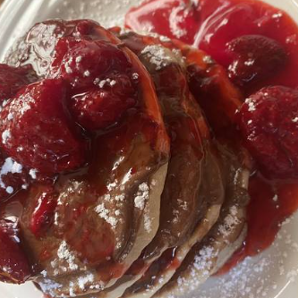 Fresas Hot Cakes
