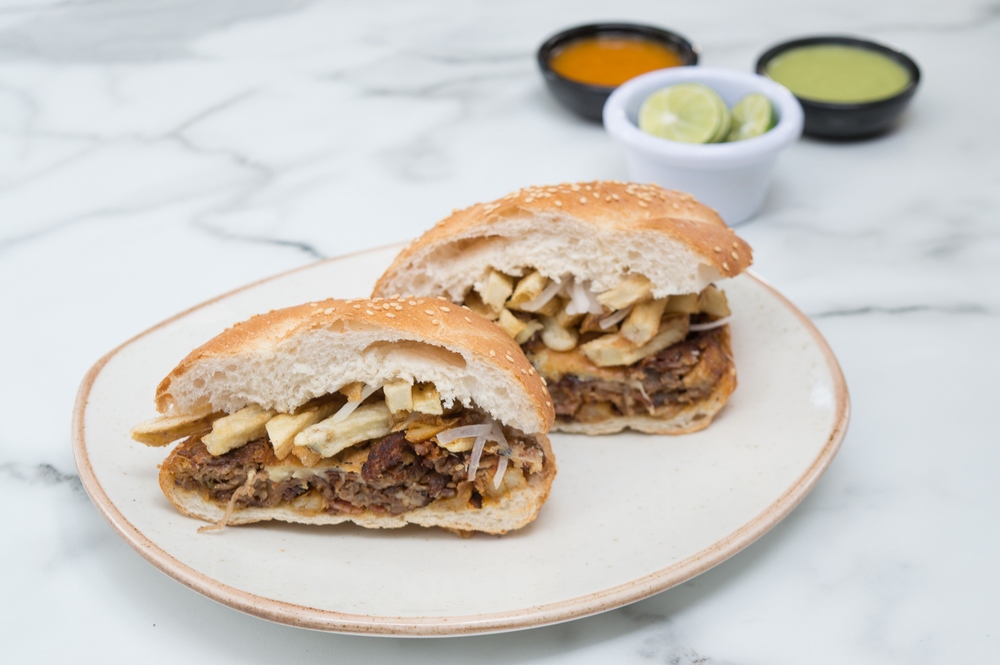 Torta Pastor con Bistec