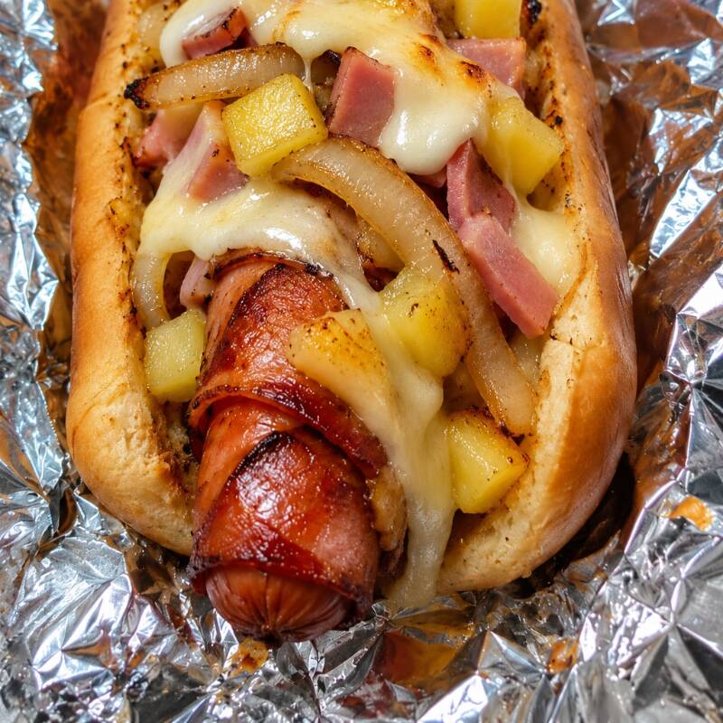 Super dogo especial Hawaiano 🌭🔥🍍