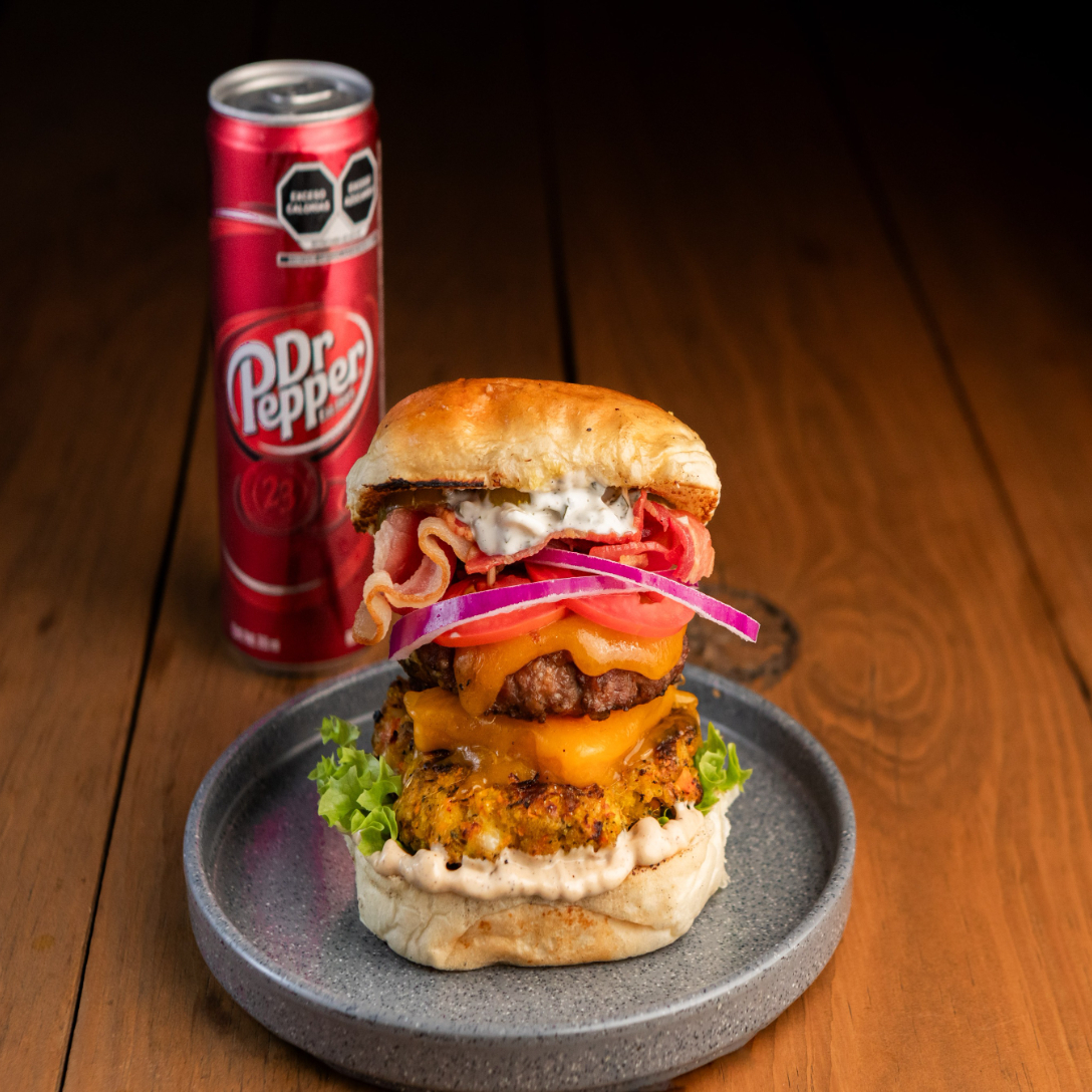 Hamburguesa Mar y Tierra