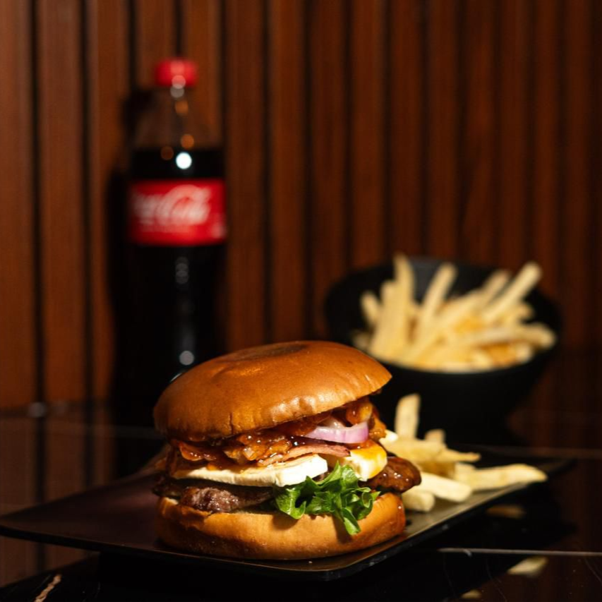 Combo Hamburguesa Crema Chesse