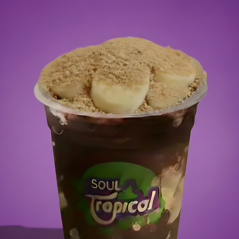 Banana + leite em pó + paçoca. Suave, doce e viciante. Acompanhamentos fixos e não podem ser alterados. Um dos mais pedidos no nosso cardápio. Imagem meramente ilustrativa. açaí, acai, cupuaçu, cupuacu, casadinho, acai cremoso, acai artesanal, tigela, copo, acai zero, sobremesa gelada, delícia tropical, promoção ifood, entrega rápida, acai gourmet, acai barato, pro açaí, acai, cupuaçu, cupuacu, casadinho, acai cremoso, acai artesanal, tigela, copo, acai zero, sobremesa gelada, delícia tropical, promoção ifood, entrega rápida, acai gourmet, acai barato, promocao, oferta, fitness, zero açúcar, acai com granola, banana, acai saudável,açaí frozen,acai vegan, acai frozen, sorvete