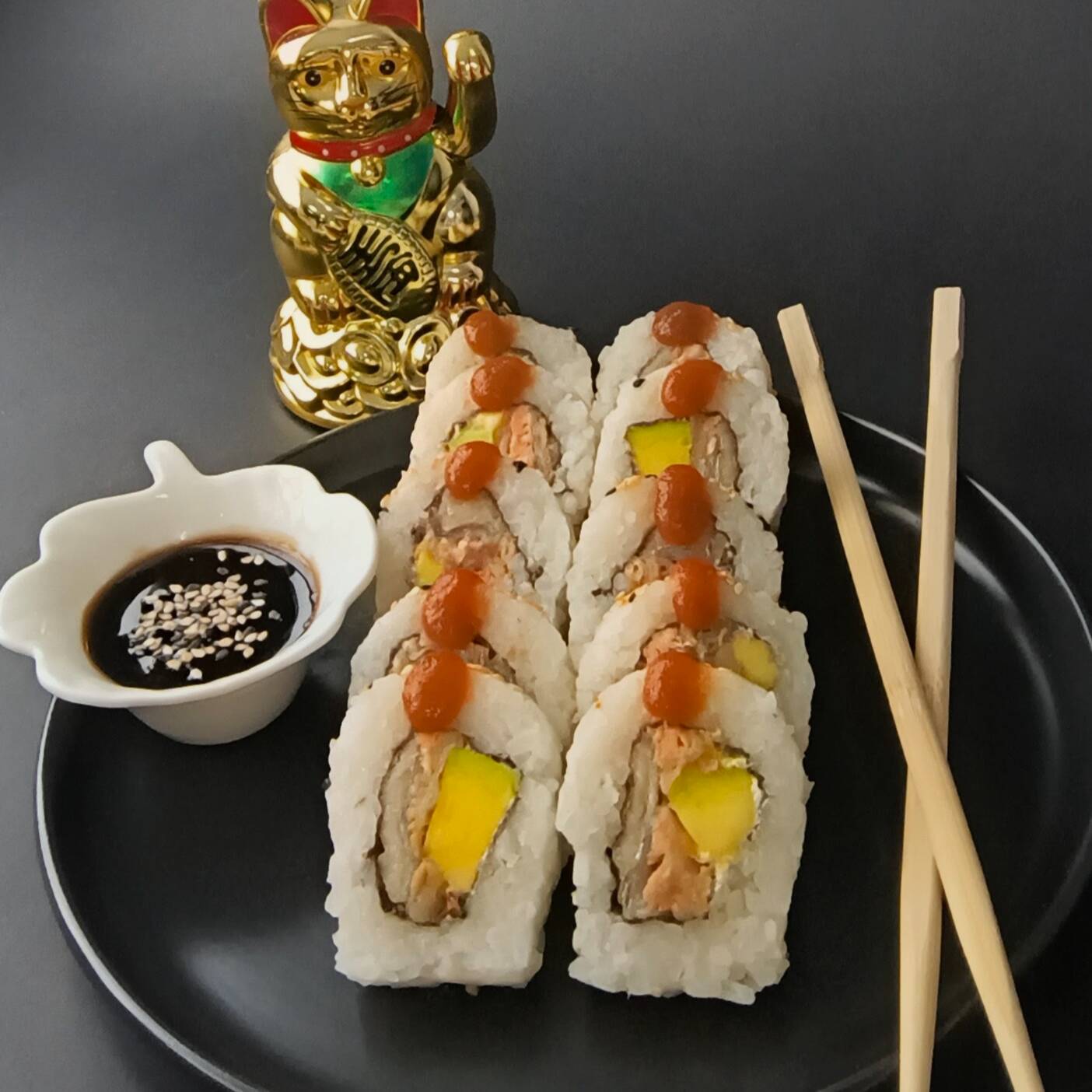Sushi Salmón Crispy