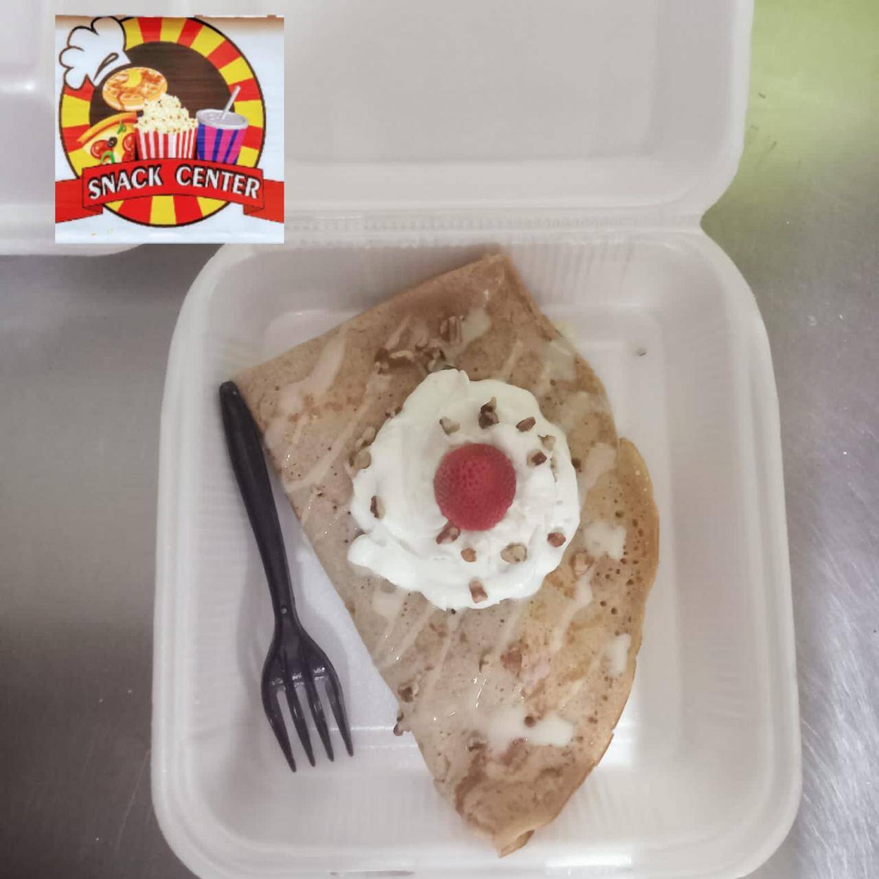 Crepa Dulce con Helado