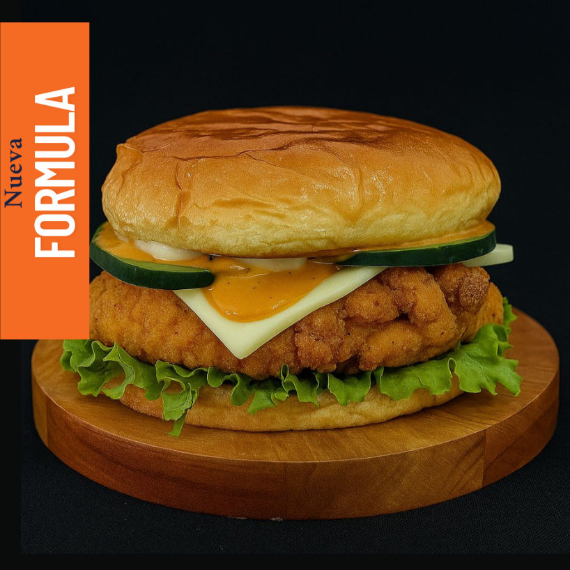 Burger de Pollo Empanizado