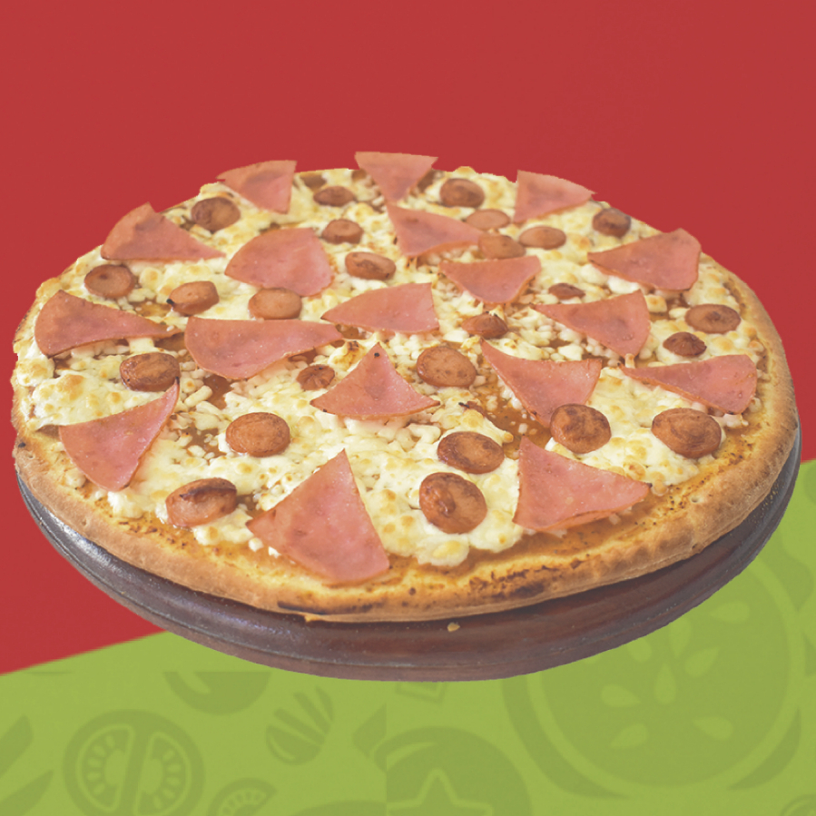 Pizza Mediana 2 Ingredientes