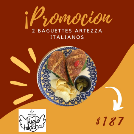 Combo 2 Baguette Italiano