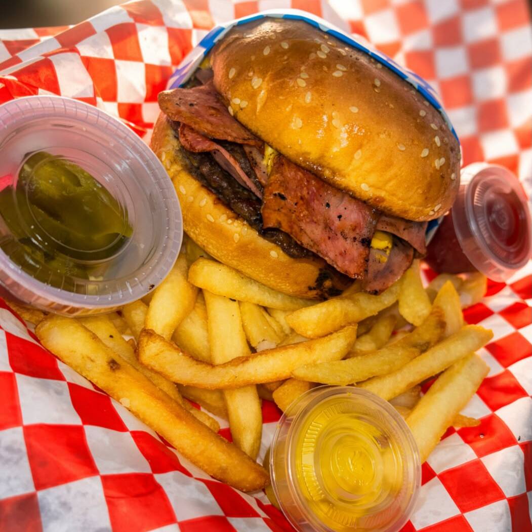 HAMBURGUESA DOBLE TEXANA