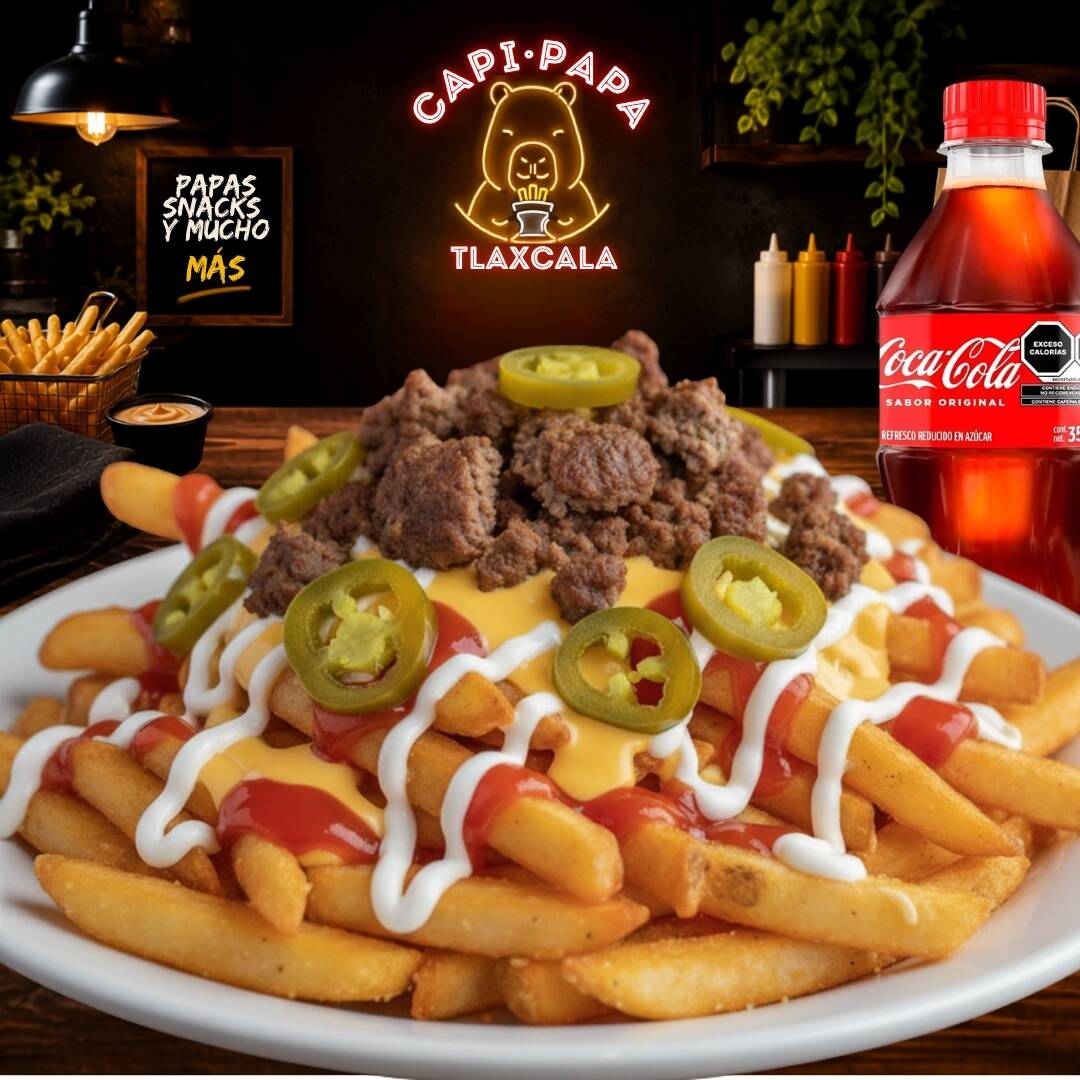 Sábado Burguer Papas + Coca Cola