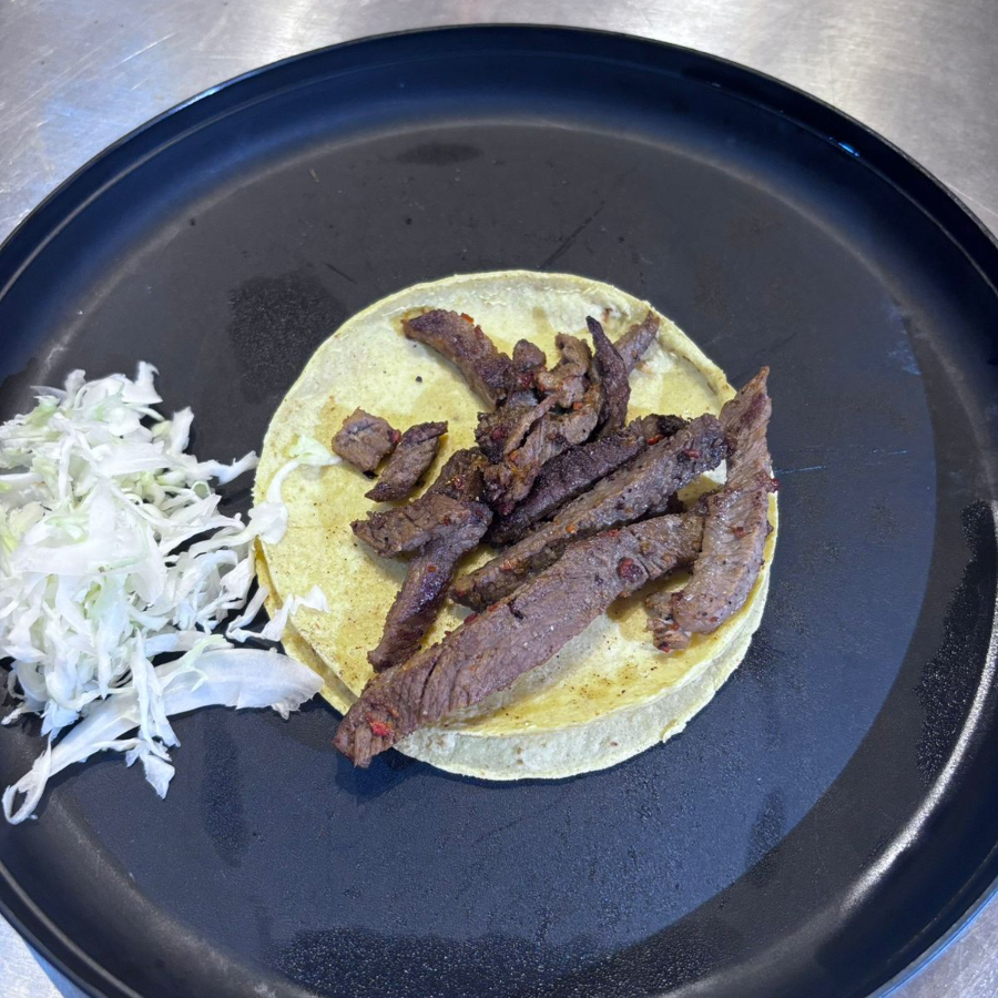 Taco MAIZ BISTEC