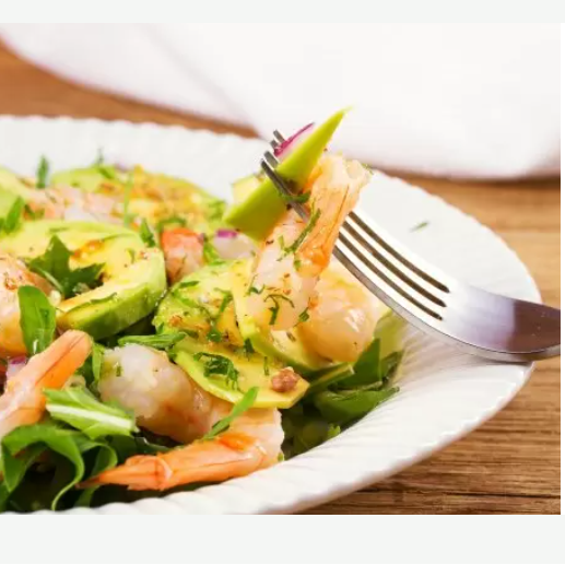 6. Ensalada de Camarón