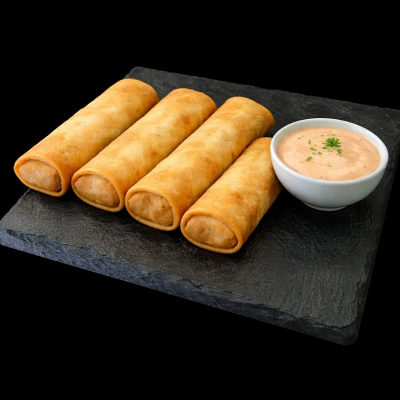 4 Tacos Vegetarianos + 1 Oz Salsa