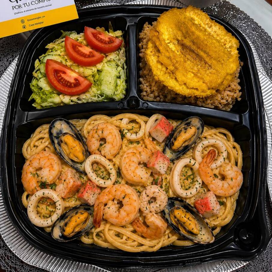 PASTAS CON MARISCOS