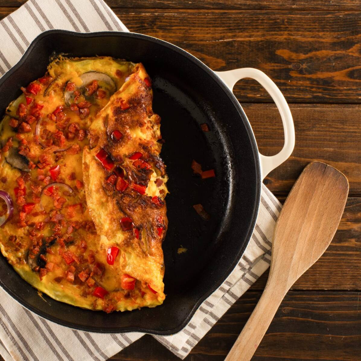 Omelette De Chorizo
